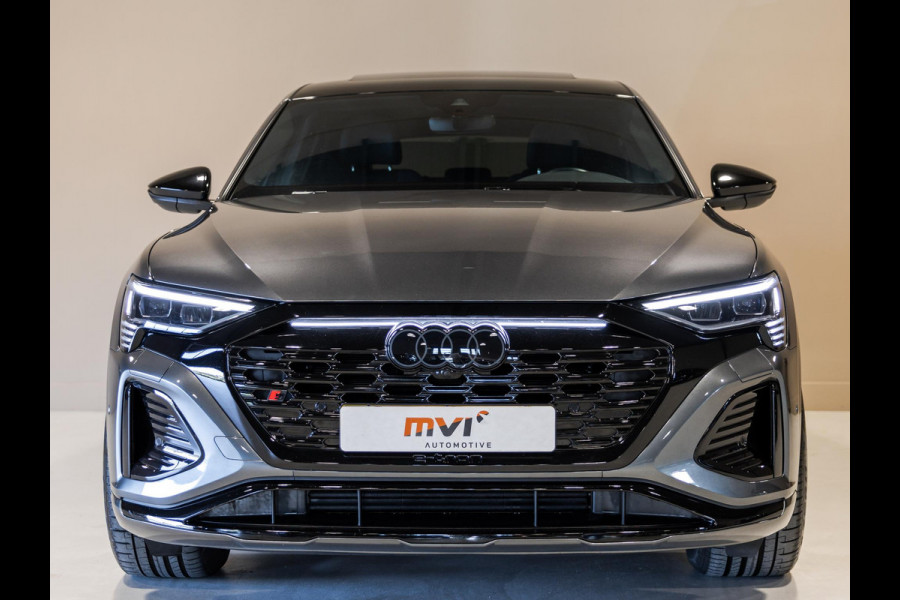 Audi Q8 Sportback e-tron 50 quattro S-Line Edition 95 kWh SOH 90% / 340pk / NAP / Panorama dak / Leder / Elektrische stoelverstelling met geheugen /