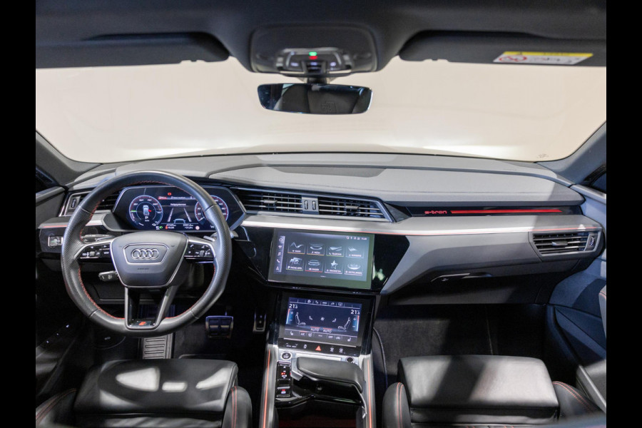 Audi Q8 Sportback e-tron 50 quattro S-Line Edition 95 kWh SOH 90% / 340pk / NAP / Panorama dak / Leder / Elektrische stoelverstelling met geheugen /