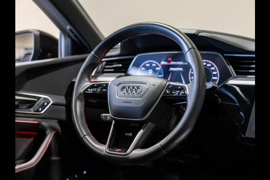 Audi Q8 Sportback e-tron 50 quattro S-Line Edition 95 kWh SOH 90% / 340pk / NAP / Panorama dak / Leder / Elektrische stoelverstelling met geheugen /