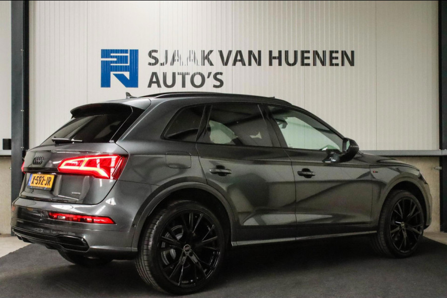 Audi Q5 50 TFSI e Quattro Competition Pro Line S S-Line 299pk Automaat! 1e|DLR|Panoramadak|Virtual Cockpit|LED Matrix|Black|22inch