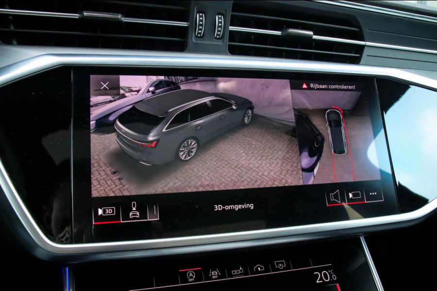 Audi A6 Avant 45 2.0TFSI Quattro S line Edition 245pk Automaat! 1e|Panoramadak|Virtual Cockpit|Leder|HD Matrix LED|Black|Trekhaak