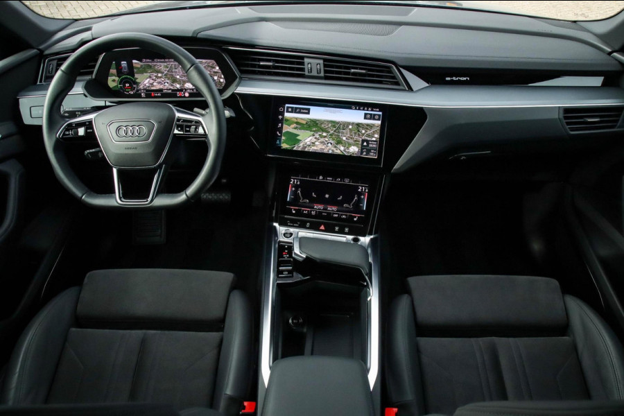 Audi e-tron 50 Quattro S Edition Pro Line S S-Line Competition 313pk! INCL BTW|1e|DLR|Virtual Cockpit|Luchtvering|360|Black|22inch