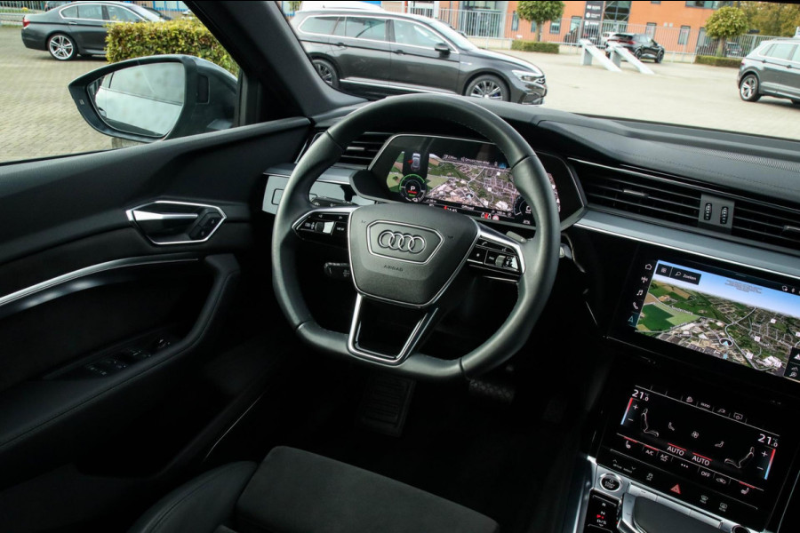 Audi e-tron 50 Quattro S Edition Pro Line S S-Line Competition 313pk! INCL BTW|1e|DLR|Virtual Cockpit|Luchtvering|360|Black|22inch