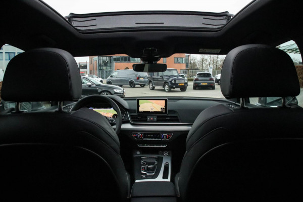 Audi Q5 55 TFSI e Quattro Competition Pro Line S S-Line 367pk Automaat! 1e|DLR|Panoramadak|Virtual Cockpit|LED Matrix|ACC|Black|21