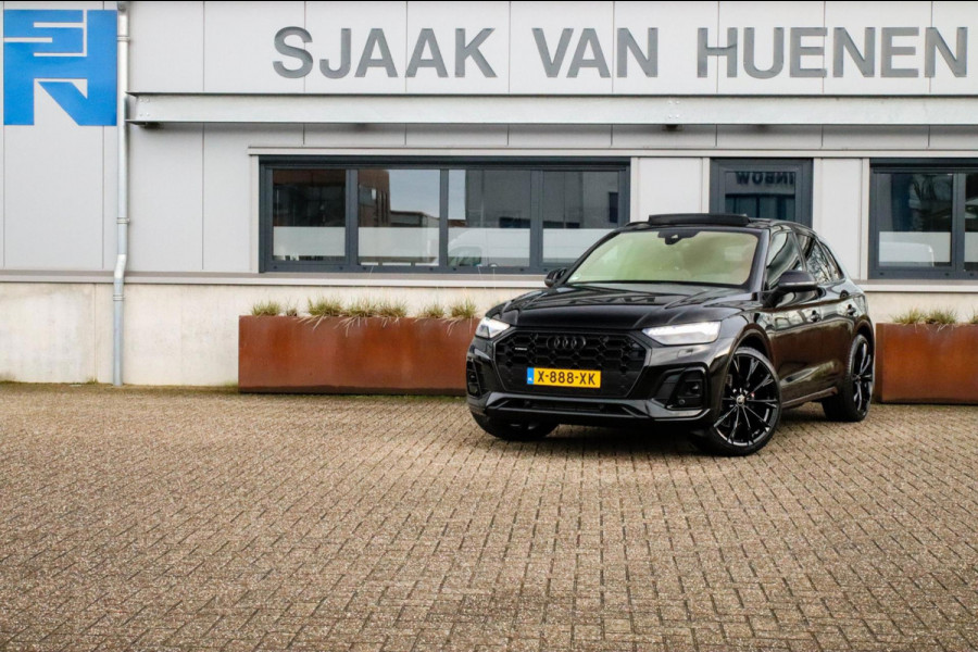 Audi Q5 50 TFSI e Quattro Competition Pro Line S S-Line 299pk Automaat! NIEUW MODEL|Luchtvering|Panoramadak|Virtual Cockpit|Matrix