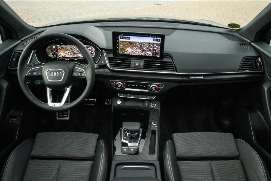 Audi Q5 50 TFSI e Quattro Competition Pro Line S S-Line 299pk Automaat! NIEUW MODEL|1e Eig|DLR|Panoramadak|Virtual Cockpit|Matrix