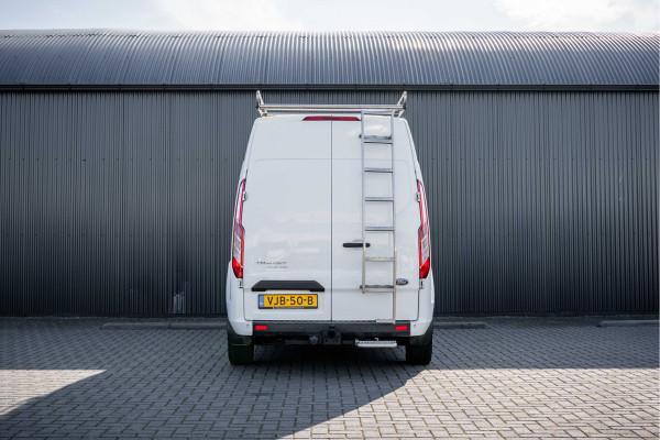 Ford Transit Custom 2.0 EcoBlue | L2H2 | Dubbele Cabine | Cruise | 1e Eigenaar | PDC | Stoelverw. | Airco | Trekhaak | Imperiaal