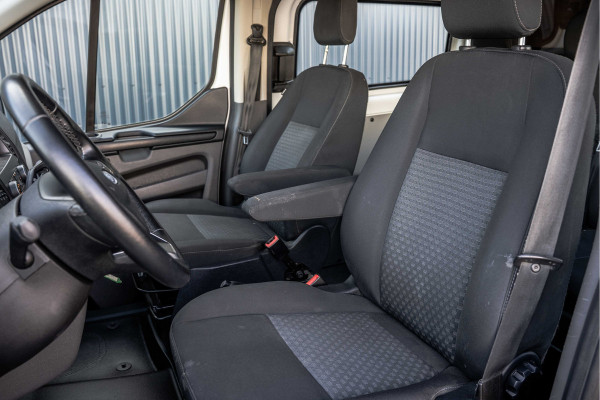 Ford Transit Custom 2.0 EcoBlue | L2H2 | Dubbele Cabine | Cruise | 1e Eigenaar | PDC | Stoelverw. | Airco | Trekhaak | Imperiaal