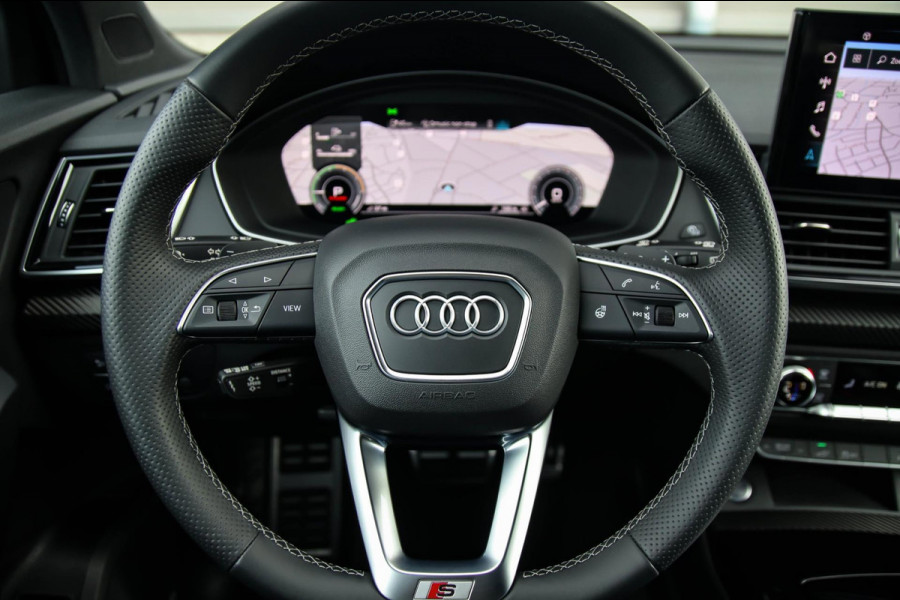 Audi Q5 Sportback 50 TFSIe Quattro Competition S Edition S-Line 299pk Automaat! 1e|DLR|Supersport S stoelen|Virtual Cockpit|Black