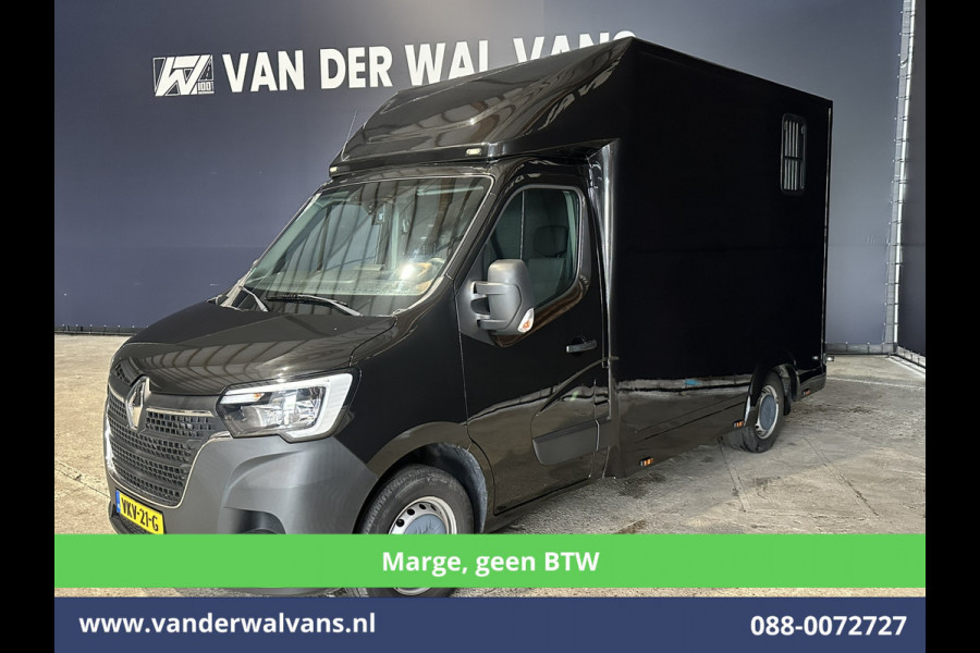 Renault Master 2.3 dCi 150pk **MARGE, geen BTW** L2H1 Paardenwagen Euro6 Airco | Camera | Cruisecontrol | Trekhaak Bijrijdersbank