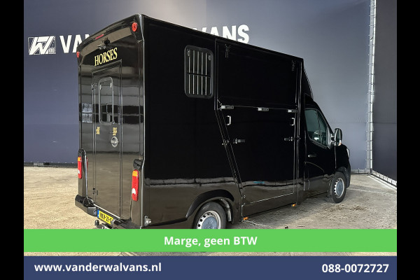 Renault Master 2.3 dCi 150pk **MARGE, geen BTW** L2H1 Paardenwagen Euro6 Airco | Camera | Cruisecontrol | Trekhaak Bijrijdersbank
