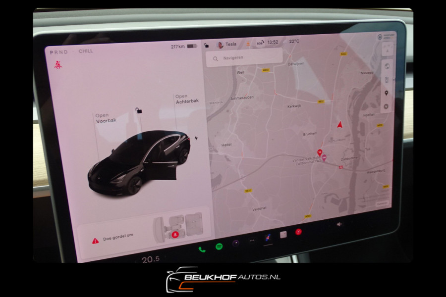 Tesla Model 3 Long Range AWD 75 kWh Leer / FSD / SOH 91.4%