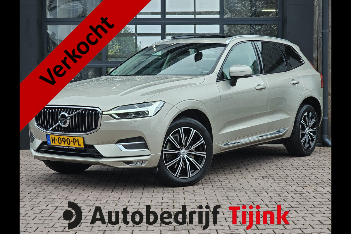 Volvo XC60 2.0 T4 Inscription Polestar Engineered | Pano | Luchtvering | Leder | Stoelverwarming & ventilatie | Camera | Trekhaak | ACC | App-connect |