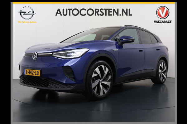 Volkswagen ID.4 82kWh 204PK Trekhaak Panoramadak SOH 90% Camera 3-Zone Ecc Adap.Cruise Matrix Led Led-a-lich dynamisch Apple Carplay Android Auto Isofix Privacy Glas Lmv 20" Led 1.000KG Trekgewicht 1e Eigenaar Origineel Nederlandse Auto