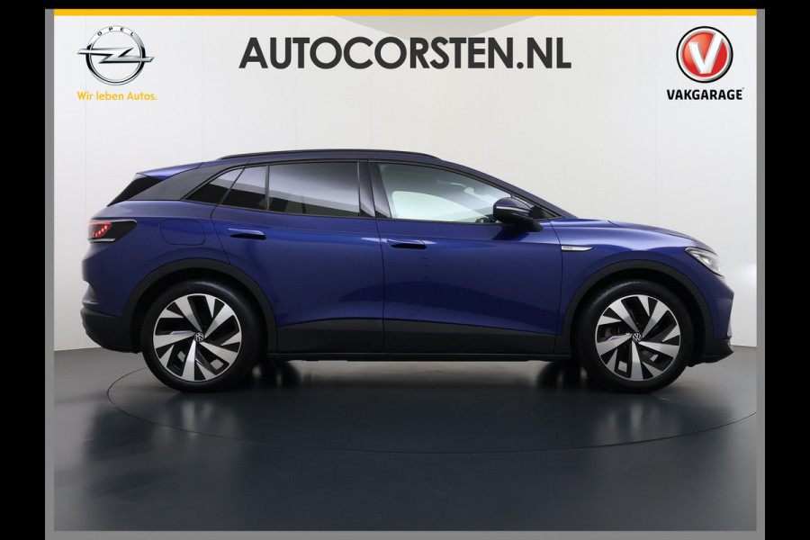 Volkswagen ID.4 82kWh 204PK Trekhaak Panoramadak SOH 90% Camera 3-Zone Ecc Adap.Cruise Matrix Led Led-a-lich dynamisch Apple Carplay Android Auto Isofix Privacy Glas Lmv 20" Led 1.000KG Trekgewicht 1e Eigenaar Origineel Nederlandse Auto