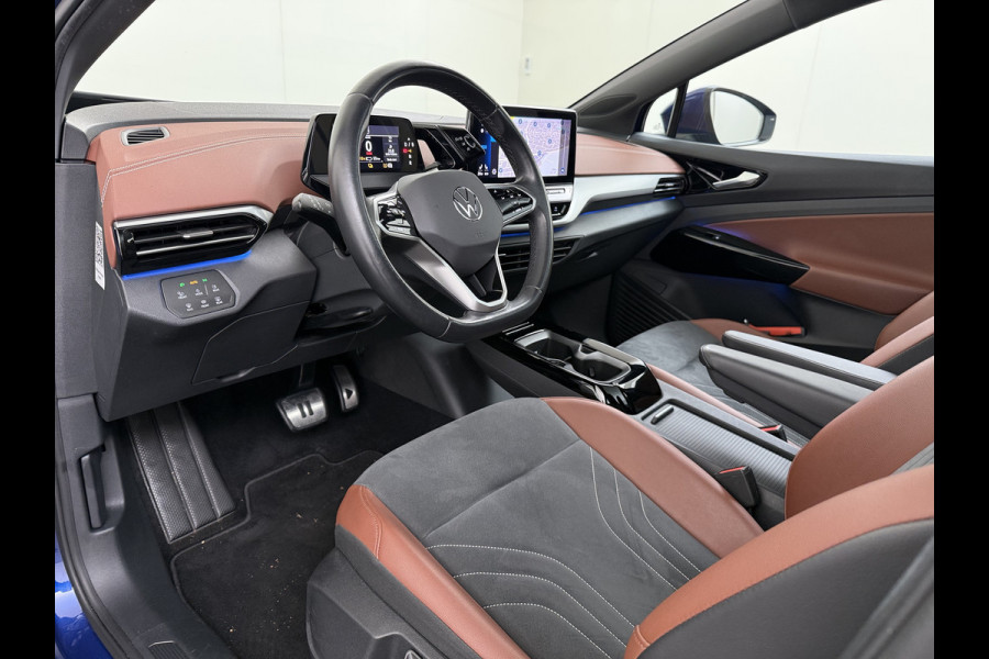 Volkswagen ID.4 82kWh 204PK Trekhaak Panoramadak SOH 90% Camera 3-Zone Ecc Adap.Cruise Matrix Led Led-a-lich dynamisch Apple Carplay Android Auto Isofix Privacy Glas Lmv 20" Led 1.000KG Trekgewicht 1e Eigenaar Origineel Nederlandse Auto