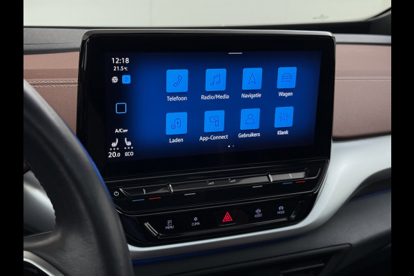 Volkswagen ID.4 82kWh 204PK Trekhaak Panoramadak SOH 90% Camera 3-Zone Ecc Adap.Cruise Matrix Led Led-a-lich dynamisch Apple Carplay Android Auto Isofix Privacy Glas Lmv 20" Led 1.000KG Trekgewicht 1e Eigenaar Origineel Nederlandse Auto