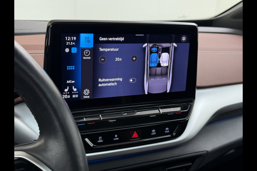 Volkswagen ID.4 82kWh 204PK Trekhaak Panoramadak SOH 90% Camera 3-Zone Ecc Adap.Cruise Matrix Led Led-a-lich dynamisch Apple Carplay Android Auto Isofix Privacy Glas Lmv 20" Led 1.000KG Trekgewicht 1e Eigenaar Origineel Nederlandse Auto