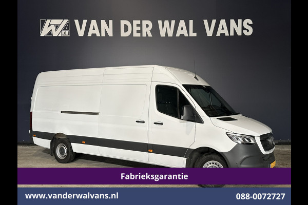 Mercedes-Benz Sprinter 317 CDI 170pk L3H2 Fabrieksgarantie Euro6 Airco | XL MBUX | Camera | LED | Adaptieve Cruiscontrol Parkeersensoren, Bijrijdersbank