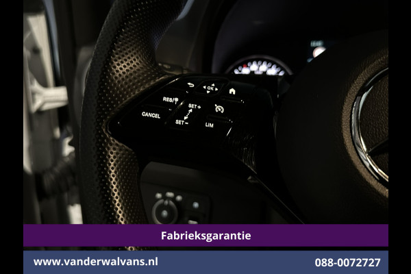 Mercedes-Benz Sprinter 317 CDI 170pk L3H2 Fabrieksgarantie Euro6 Airco | XL MBUX | Camera | LED | Adaptieve Cruiscontrol Parkeersensoren, Bijrijdersbank