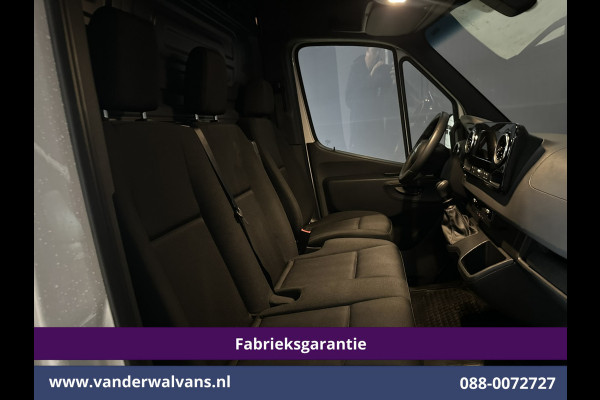 Mercedes-Benz Sprinter 317 CDI 170pk L3H2 Fabrieksgarantie Euro6 Airco | XL MBUX | Camera | LED | Adaptieve Cruiscontrol Parkeersensoren, Bijrijdersbank