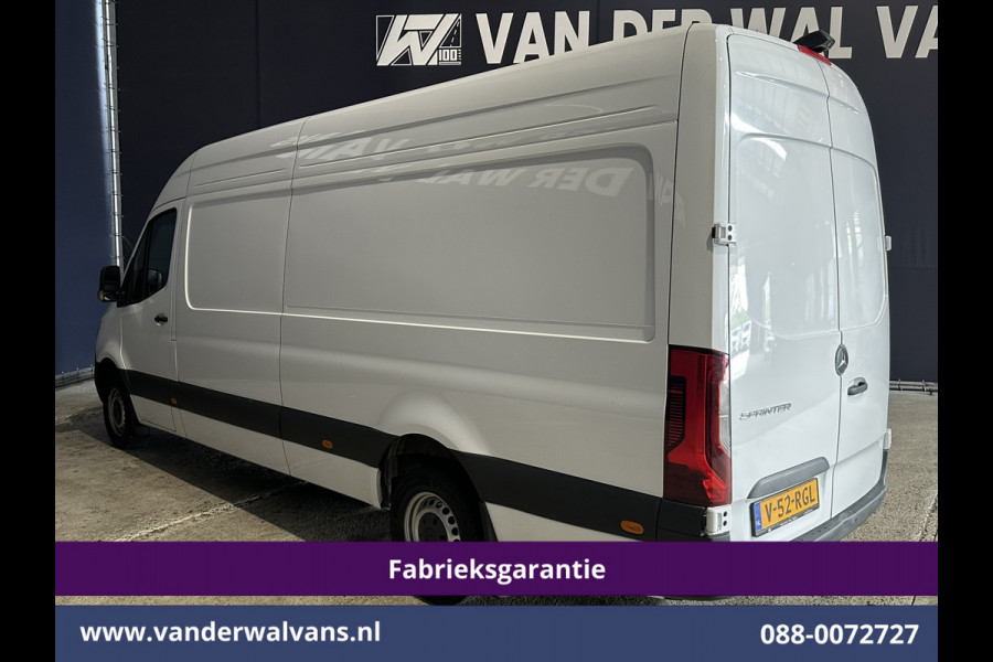 Mercedes-Benz Sprinter 317 CDI 170pk L3H2 Fabrieksgarantie Euro6 Airco | XL MBUX | Camera | LED | Adaptieve Cruiscontrol Parkeersensoren, Bijrijdersbank
