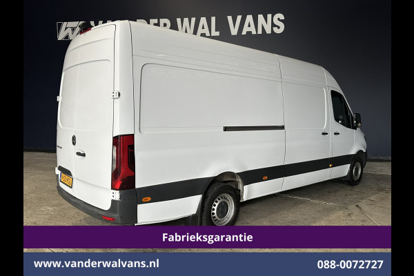 Mercedes-Benz Sprinter 317 CDI 170pk L3H2 Fabrieksgarantie Euro6 Airco | XL MBUX | Camera | LED | Adaptieve Cruiscontrol Parkeersensoren, Bijrijdersbank