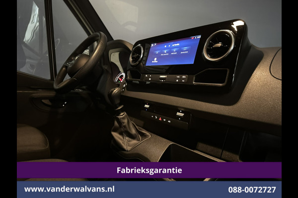 Mercedes-Benz Sprinter 317 CDI 170pk L3H2 Fabrieksgarantie Euro6 Airco | XL MBUX | Camera | LED | Adaptieve Cruiscontrol Parkeersensoren, Bijrijdersbank
