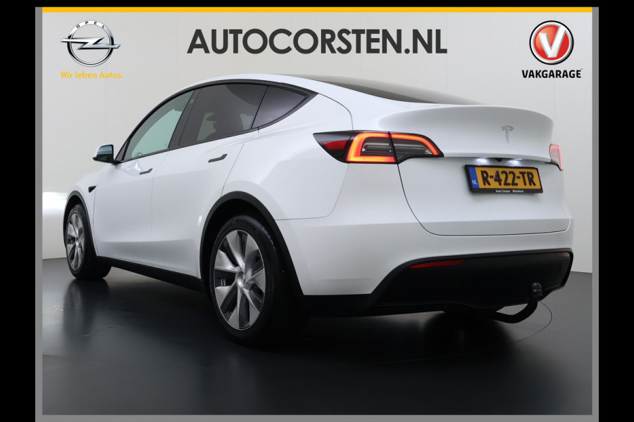 Tesla Model Y RWD 300PK SOH 90% Trekhaak Warmtepomp LFP-Accu Premium-Audio AMD Ryzen™ Camera's Navi Ecc Led Lmv 19" Privacy Glas Leder Stoel+Stuurverwarming Panoramadak Bluetooth Elek.Achterklep 1.600KG Trekgewicht 1e Eigenaar Origineel Nederlandse Auto