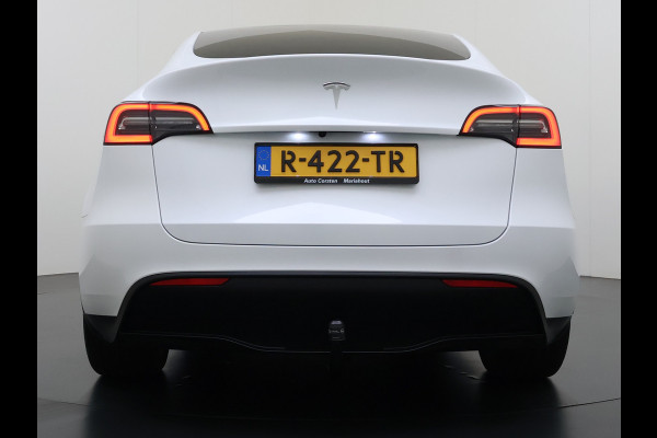 Tesla Model Y RWD 300PK SOH 90% Trekhaak Warmtepomp LFP-Accu Premium-Audio AMD Ryzen™ Camera's Navi Ecc Led Lmv 19" Privacy Glas Leder Stoel+Stuurverwarming Panoramadak Bluetooth Elek.Achterklep 1.600KG Trekgewicht 1e Eigenaar Origineel Nederlandse Auto