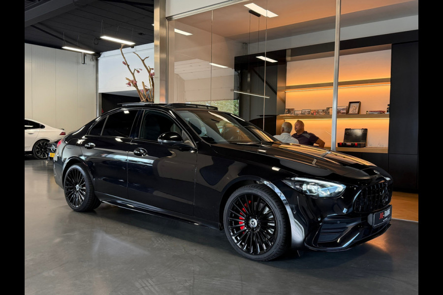 Mercedes-Benz C-Klasse 180 AMG Night Pano Memory 360Cam. Distr.