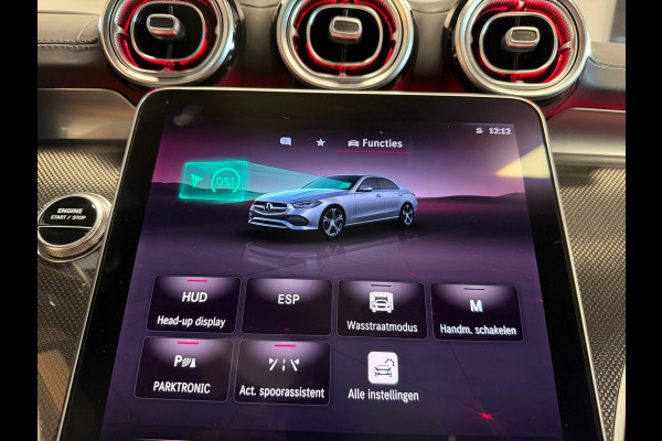 Mercedes-Benz C-Klasse 180 AMG Night Pano Memory 360Cam. Distr.