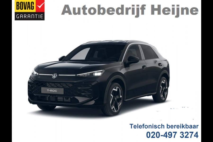Volkswagen T-Roc 1.5 eTSI 150PK DSG R-LINE SPORT IQ.LIGHT-MATRIX/NAVI/TREKHAAK