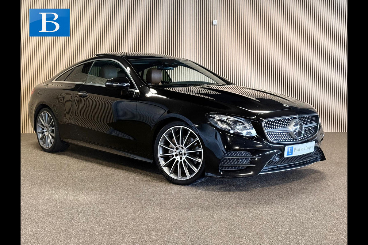 Mercedes-Benz E-Klasse Coupé 200 AMG STYLING-PANORAMA-WIDESCREEN-MEMORY-SOUND-HEAD UP-20 INCH-ZEER COMPLEET