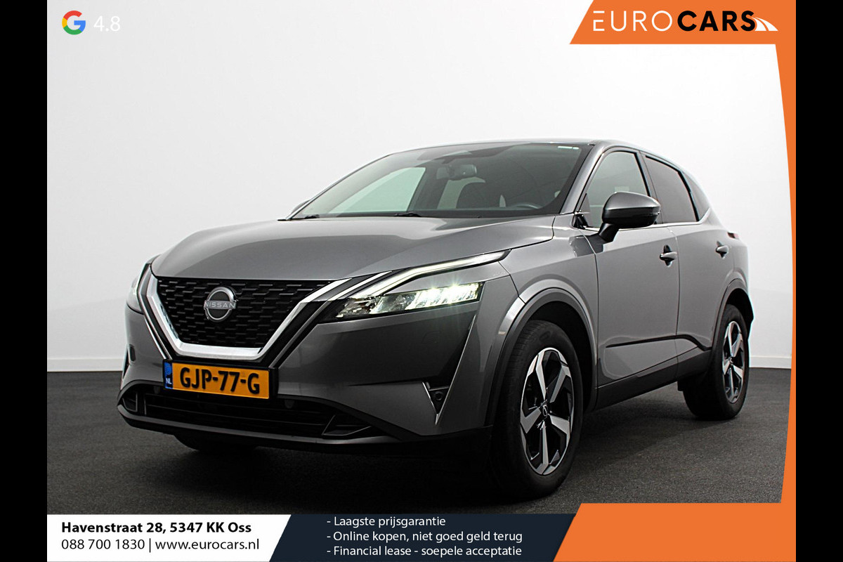 Nissan QASHQAI 1.3 MHEV Automaat N-Connecta Navigatie Apple Carplay/Android Auto Dab Led Camera 360 Adaptive Cruise control Stoelverwarming Climate Control Lichtmetalen velgen