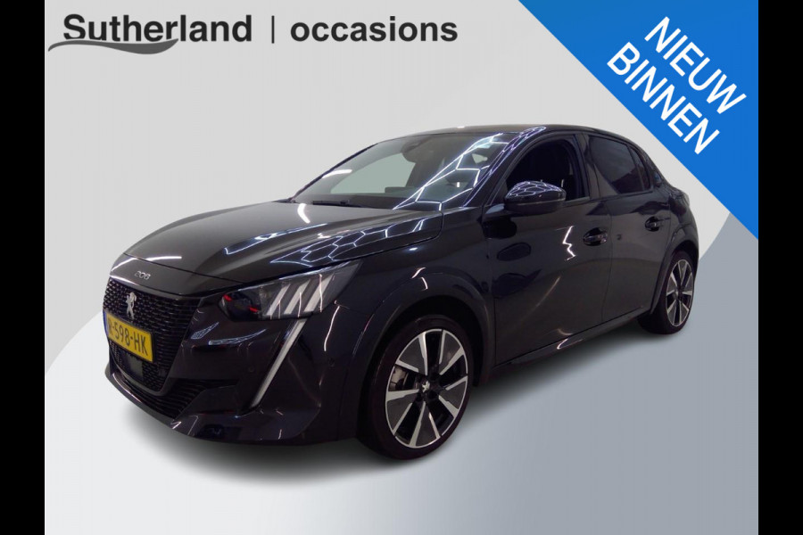 Peugeot e-208 EV GT Pack 50 kWh Verwacht! | SOH 94,3 % | Navigatie | Parkeersensoren |