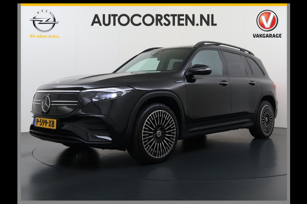 Mercedes-Benz EQB 250 AMG Night Line 7-Persoons Premium plus SOH 95% Panoramadak Adap.Cruise Head-Up Display Lmv 20" Elek.Stoelen+Memory+Verwarmd  Actieve park-assist Licht en zichtpakket Led Privacy Glas DAB 1e Eigenaar Dealeronderhouden Origineel Nederlandse Auto