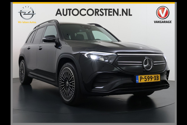 Mercedes-Benz EQB 250 AMG Night Line 7-Persoons Premium plus SOH 95% Panoramadak Adap.Cruise Head-Up Display Lmv 20" Elek.Stoelen+Memory+Verwarmd  Actieve park-assist Licht en zichtpakket Led Privacy Glas DAB 1e Eigenaar Dealeronderhouden Origineel Nederlandse Auto