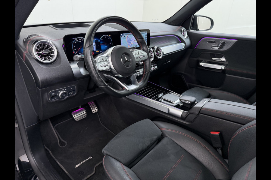 Mercedes-Benz EQB 250 AMG Night Line 7-Persoons Premium plus SOH 95% Panoramadak Adap.Cruise Head-Up Display Lmv 20" Elek.Stoelen+Memory+Verwarmd  Actieve park-assist Licht en zichtpakket Led Privacy Glas DAB 1e Eigenaar Dealeronderhouden Origineel Nederlandse Auto