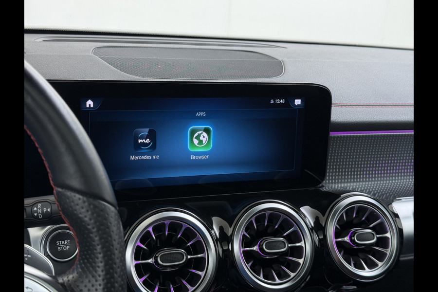 Mercedes-Benz EQB 250 AMG Night Line 7-Persoons Premium plus SOH 95% Panoramadak Adap.Cruise Head-Up Display Lmv 20" Elek.Stoelen+Memory+Verwarmd  Actieve park-assist Licht en zichtpakket Led Privacy Glas DAB 1e Eigenaar Dealeronderhouden Origineel Nederlandse Auto