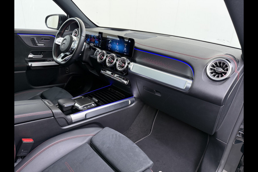 Mercedes-Benz EQB 250 AMG Night Line 7-Persoons Premium plus SOH 95% Panoramadak Adap.Cruise Head-Up Display Lmv 20" Elek.Stoelen+Memory+Verwarmd  Actieve park-assist Licht en zichtpakket Led Privacy Glas DAB 1e Eigenaar Dealeronderhouden Origineel Nederlandse Auto
