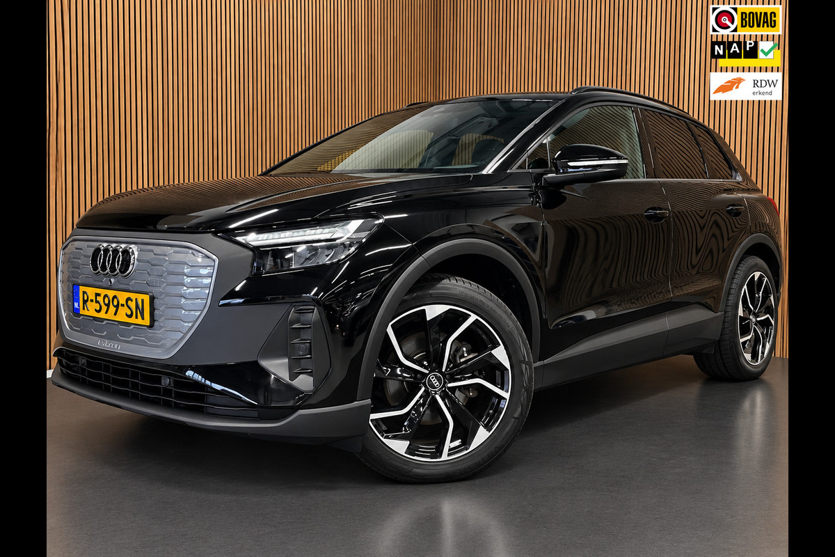 Audi Q4 e-tron 35|FULL BLACK EDITION|86% SOH|20''LMV|ACC|APPLE CARPLAY|STOELVERWARMING|NAVIGATIE|NL-AUTO|NAP|1e EIGENAAR|MARGE|