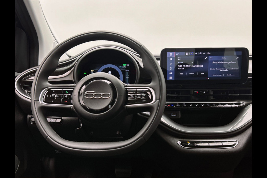 Fiat 500E Icon 24 kWh | Apple/Carplay | Lichtmetaal | Climate/Control | Cruise/Control | 1e Eigenaar