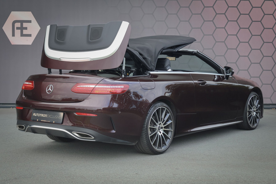Mercedes-Benz E-Klasse Cabrio 200 Premium Plus AMG | STOELVERWARMING & NEKVERWARMING | SFEERVERLICHTING | 360 CAMERA | HEAD UP | STOELVERWARMING & NEKVERWARMING | SFEERVERLICHTING | 360 CAMERA | HEAD UP |