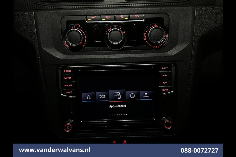Volkswagen Caddy 2.0 TDI L1H1 Euro6 Airco | Navigatie | LED | Apple Carplay | Cruisecontrol | 1400kg Trekhaak Android Auto, Parkeersensoren