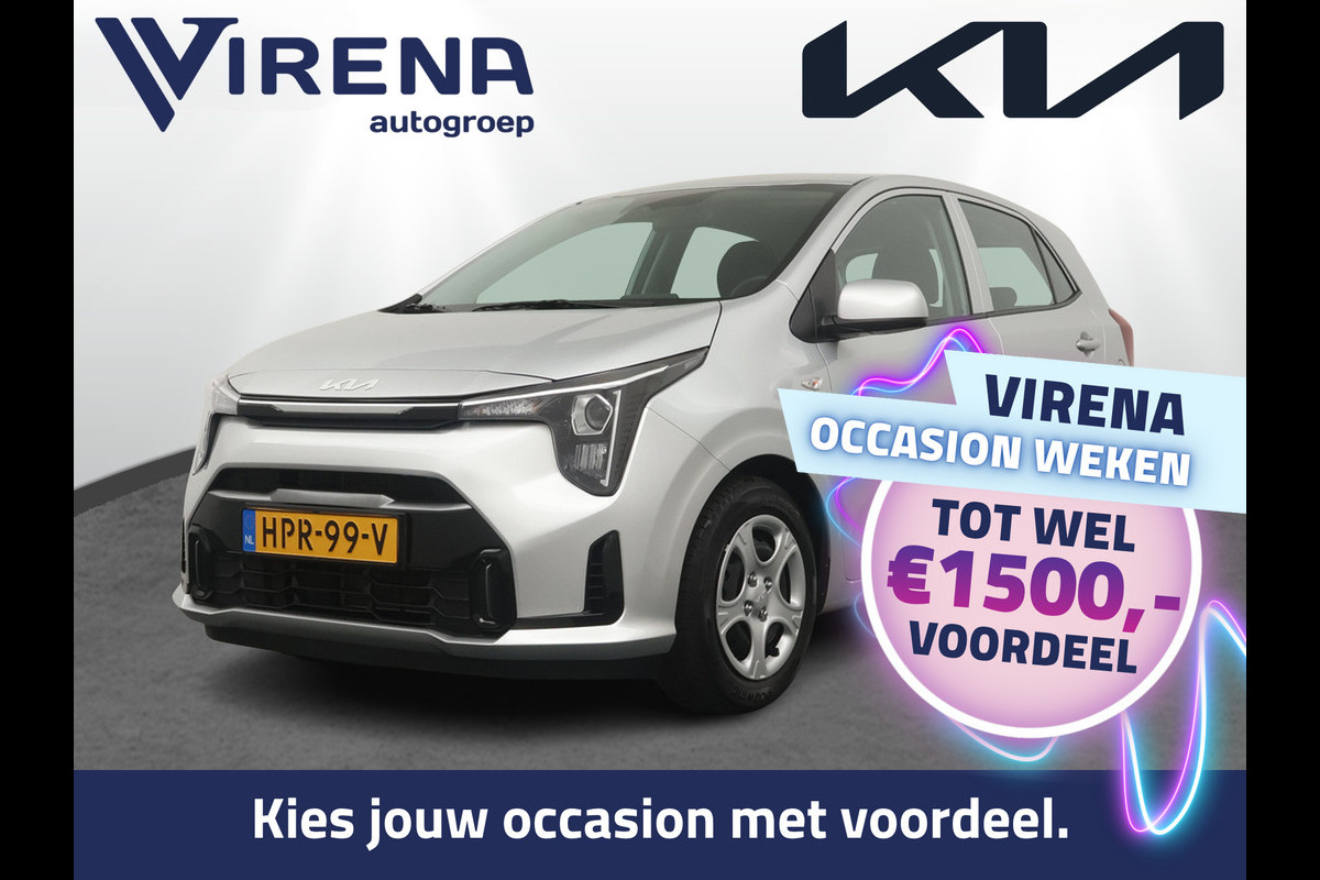 Kia Picanto 1.0 DPI DynamicLine Airco - Apple Carplay/Android Auto - Cruise Control - Navigatie - Achteruitrijcamera - Virena Zekerheidspakket €895,-