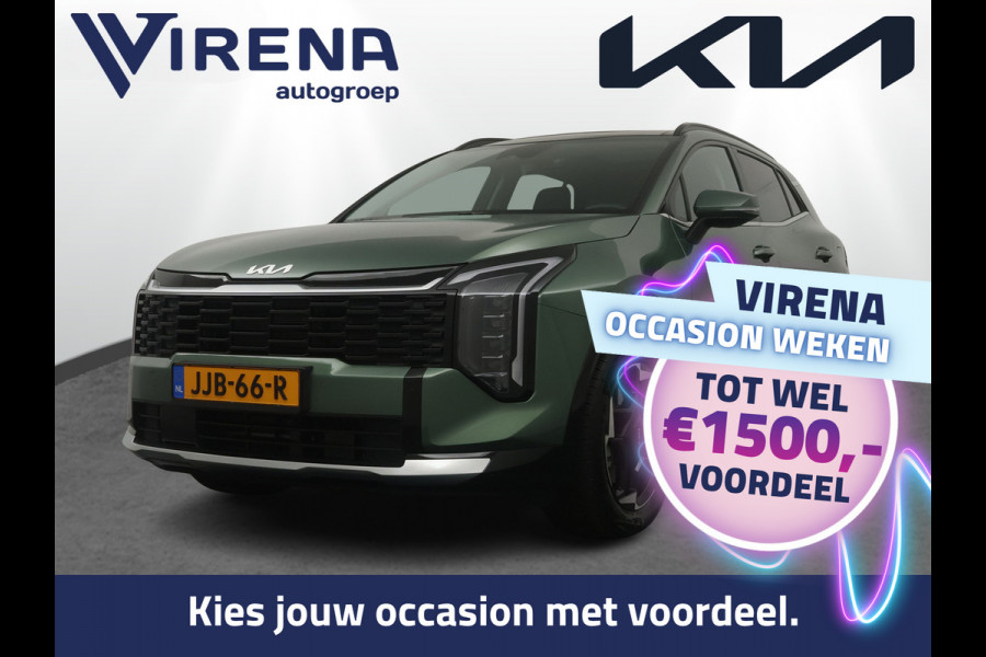 Kia Sportage 1.6 T-GDi Hybrid DynamicPlusLine - Adaptive Cruise - Stoel/Stuurverwarming - Schuif/Kanteldak - Navigatie - DAB - Apple Carplay/Android Auto Fabrieksgarantie 01-2033 - Fabrieksgarantie tot 01-2032