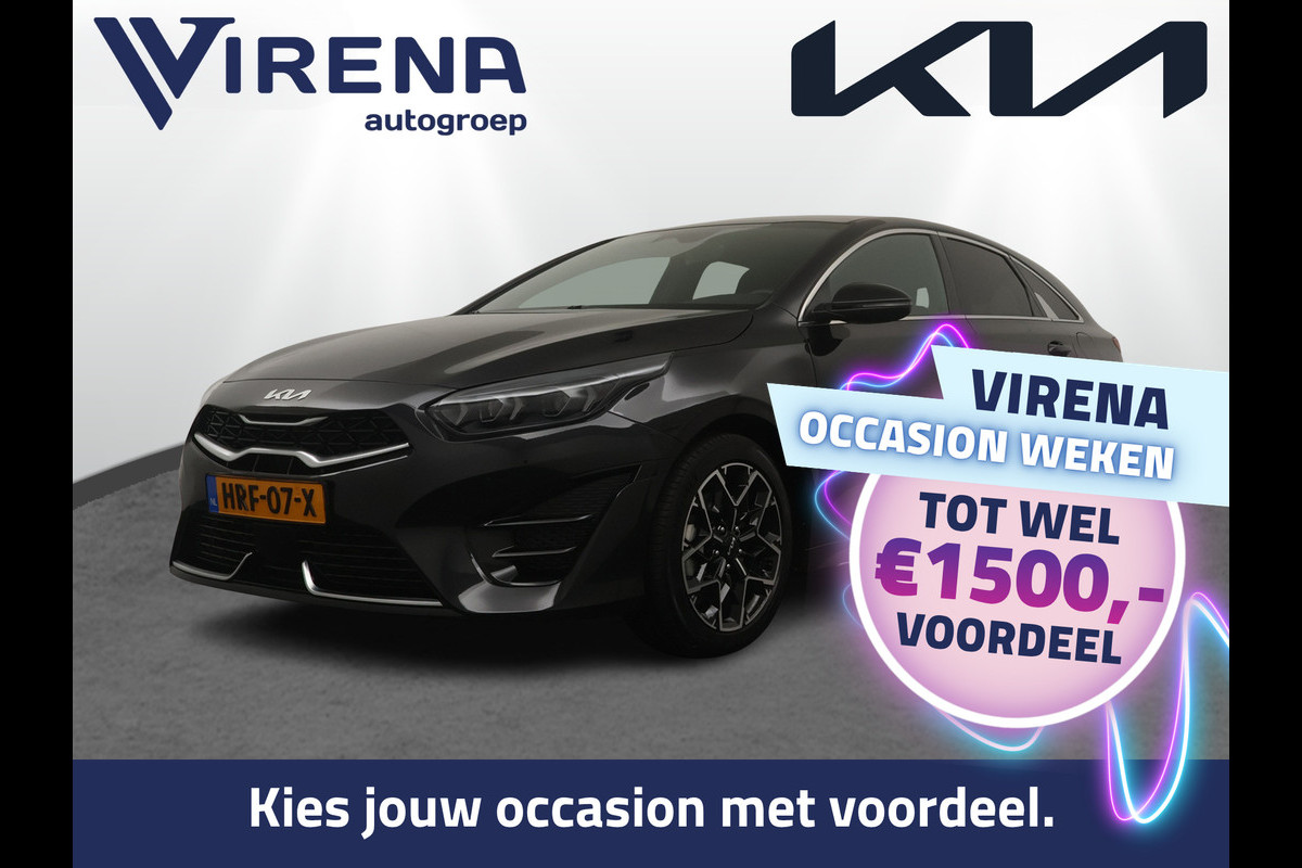 Kia ProCeed 1.5 T-GDi GT-PlusLine - JBL Audio - Apple CarPlay/Android Auto - Stoel-/Stuurwiel verwarming - Navigatie - 7 jaar Fabrieksgarantie