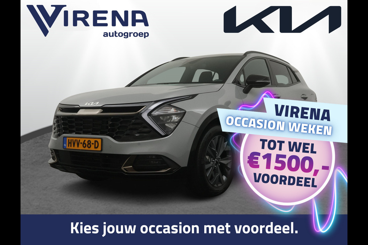 Kia Sportage 1.6 T-GDi Hybrid Dark Edition - Navigatie - Stoel-/stuurverwarming - Cruise Control - Climate Control - Fabrieksgarantie tot 08-2031