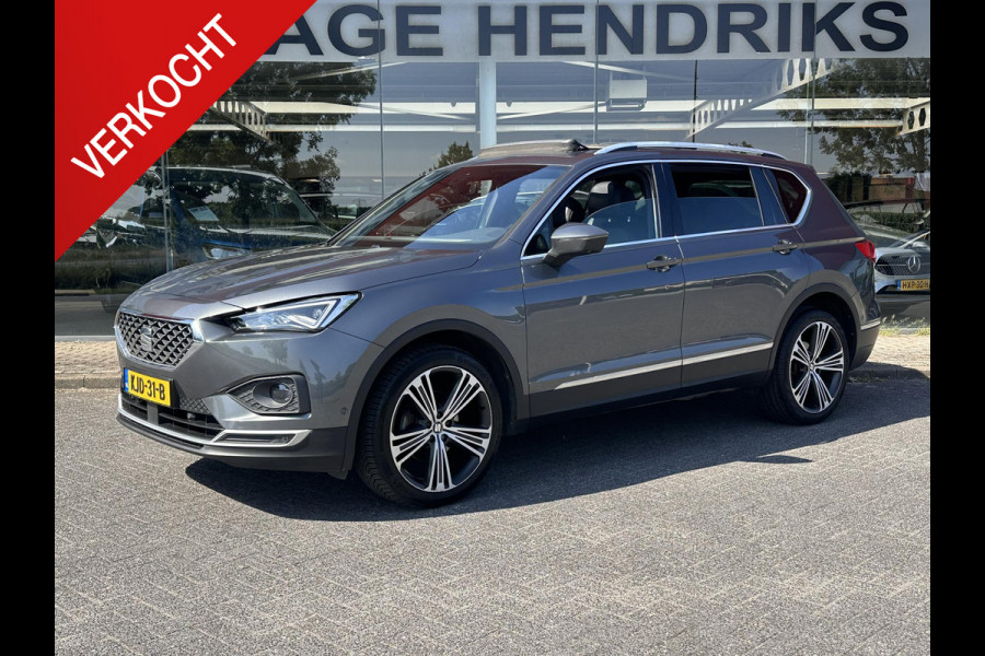 Seat Tarraco 1.5 TSI Xcellence 7p. | Trekhaak 1800kg! | Technology Pack | Upgrade Winter Pack | Pano | Elektrisch Schuif/Kantel Dak | V+A stoelen verwarmd | Camera | Navi |